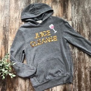 Bow & Drape | Juice Cleanse Sequin Hoodie